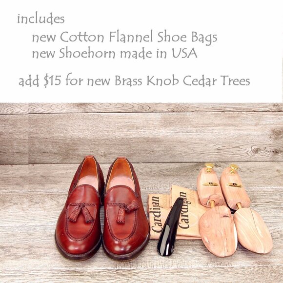 * NIB * $395 Allen Edmonds BROOKWOOD 13 AAA Extra Narrow Chili * add $15 Trees main image 6